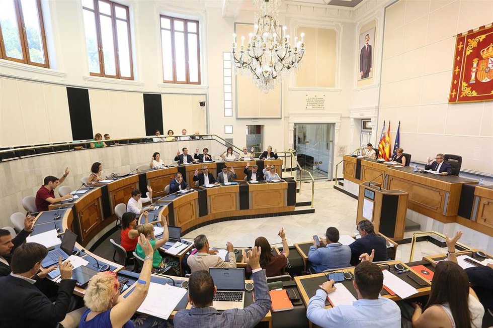 Pleno de junio de la Diputación de Alicante