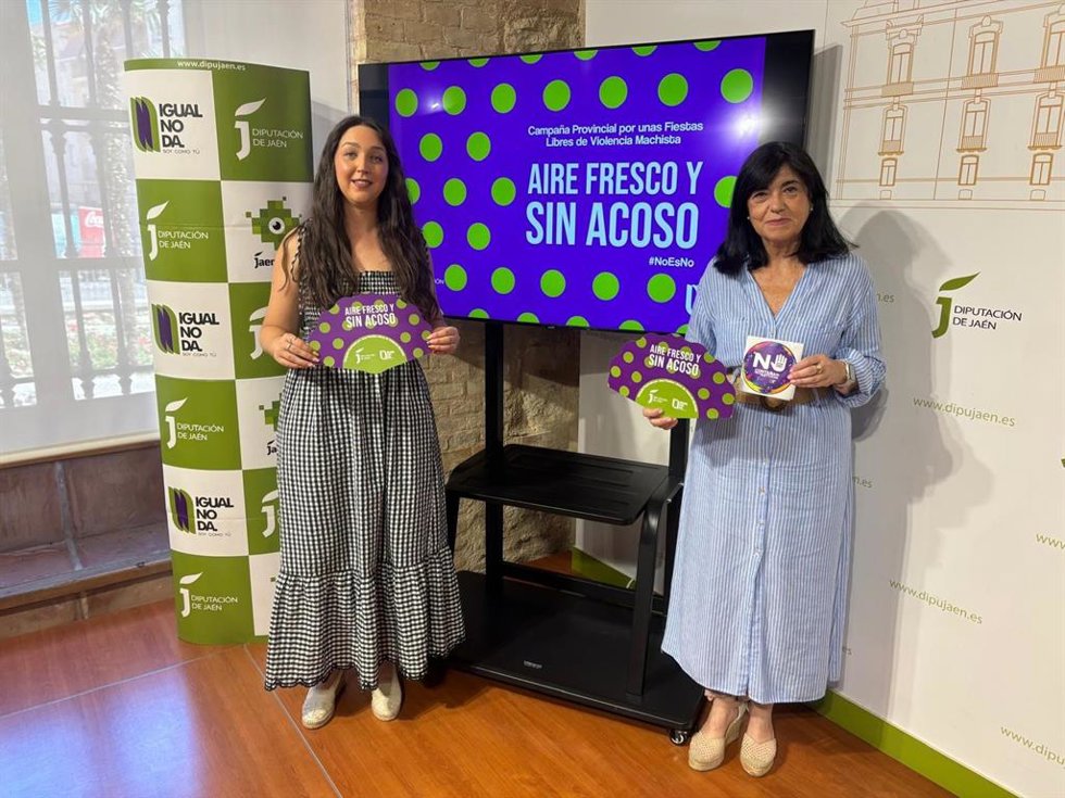 Presentación de la campaña 'Aire fresco y sin acoso'.