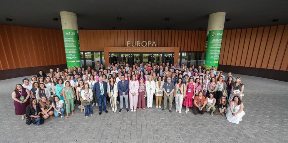 Participantes en el VIII Encuentro de Gestores de la Red de Destinos Turísticos Inteligentes.