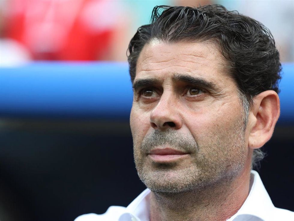 Archivo - Fernando Hierro, como selecciondor de España en el Mundial 2018.