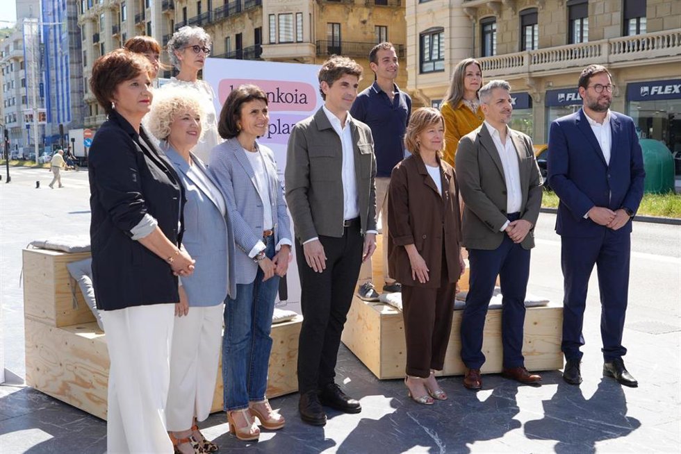 Presentación en San Sebastián del Congreso Mundial de Ciudades Amigables con las Personas Mayores