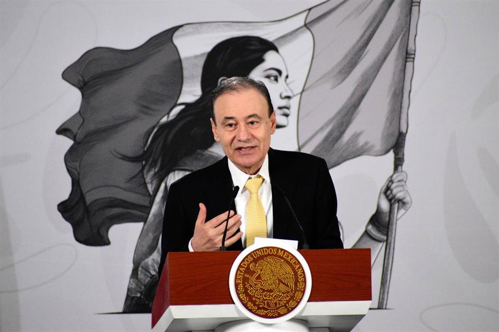 Archivo - Alfonso Durazo, gobernador de Sonora.  