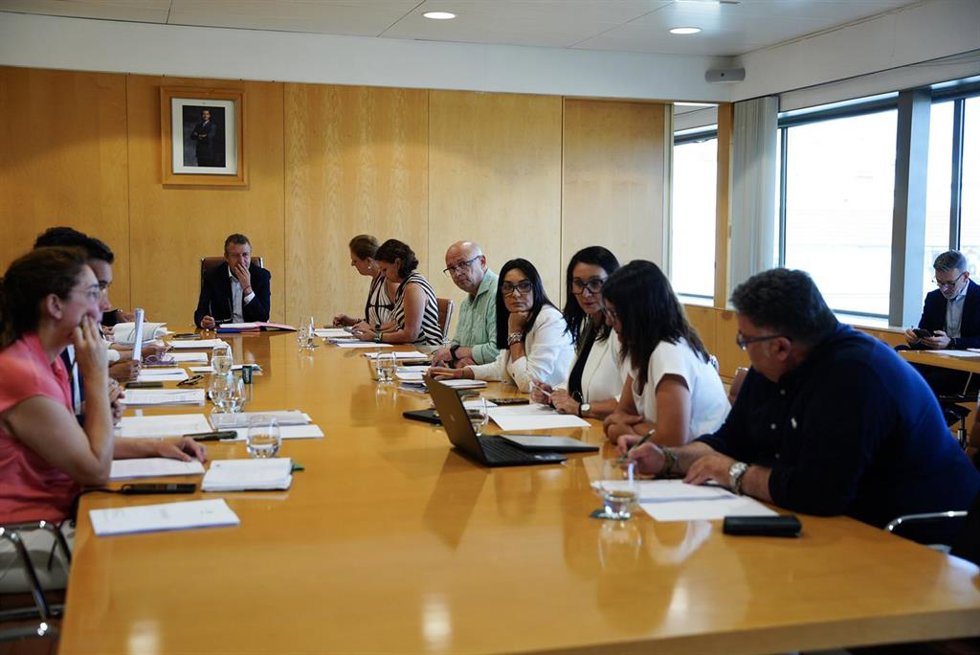 Imagen de archivo de la Junta de Gobierno de la Diputación de Sevilla