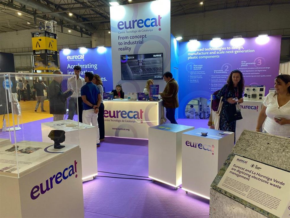 Estand de Eurecat en Equiplast