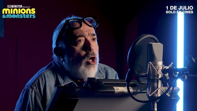 Álex de la Iglesia pone voz a un director en Minions & Monsters:"Para mis hijas es lo más importante de toda mi carrera"