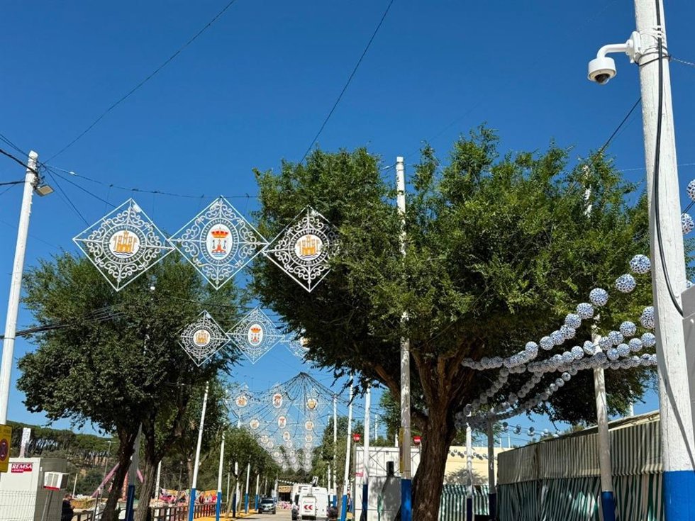 Imagen del Recinto Ferial de San Juan en Alcalá de Guadaíra (Sevilla).