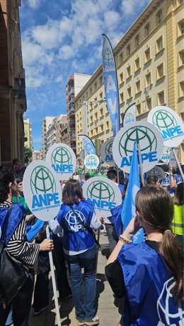 Imagen de archivo de delegadas de ANPE