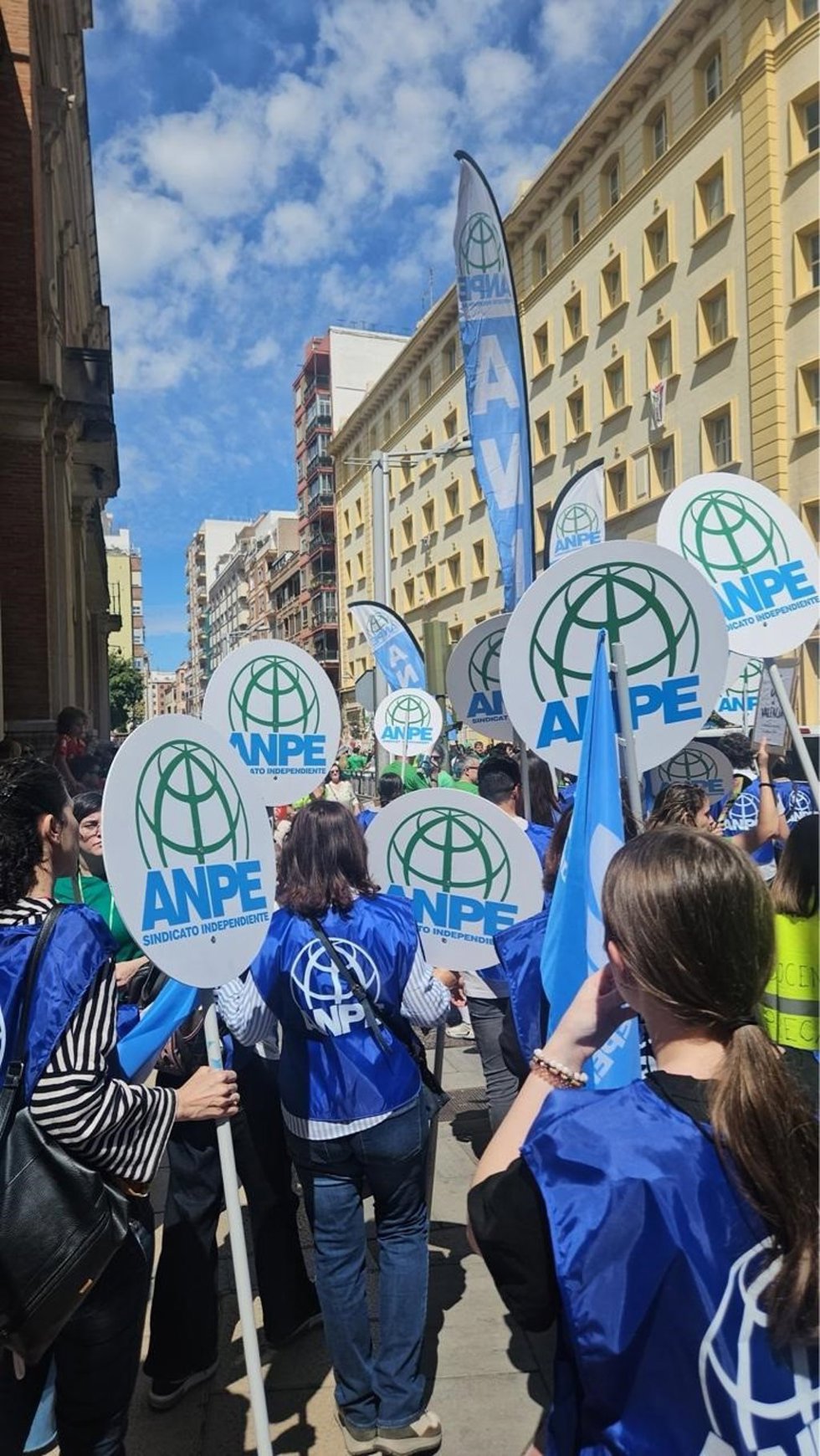 Imagen de archivo de delegadas de ANPE