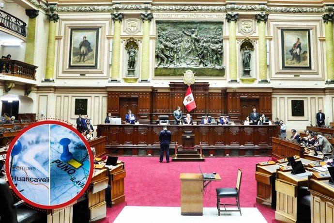 Perú.- Pleno debatirá dictámenes sobre saneamiento de límites y organización territorial