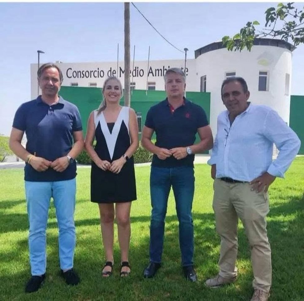 Representantes del Partido Popular (PP) en la Junta General del Consorcio de Medio Ambiente de las Comarcas de Estepa Sierra Sur.
