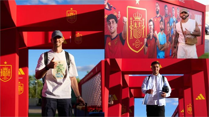 España está ya al completo con Fabián, David Raya y Zubimendi