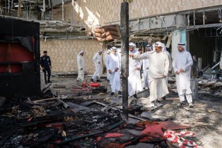 Autoridades de Kuwait inspeccionan daños en el aeropuerto