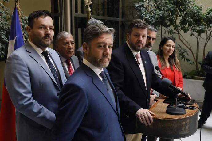Valparaiso, 3 de junio 2026  Punto de prensa del Partido Nacional Libertario   Sebastian Cisternas/Aton Chile