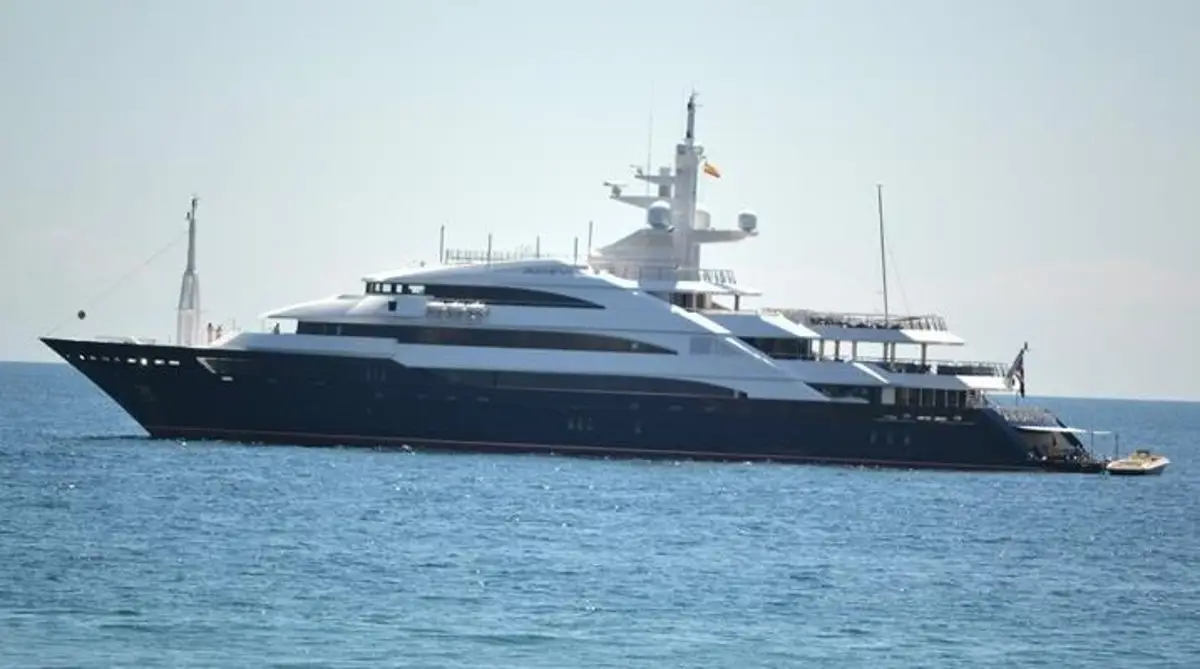 Yate de un empresario hindú lujo crucero Marbella