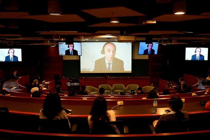 José Antonio Clemente Almendros, docente de UNIR y coordinador de FAEDPYME en Perú, intervino en el evento de forma virtual desde España.