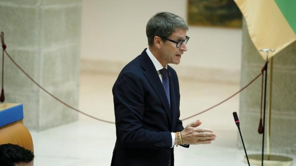 El presidente del Gobierno, Gonzalo Capellán