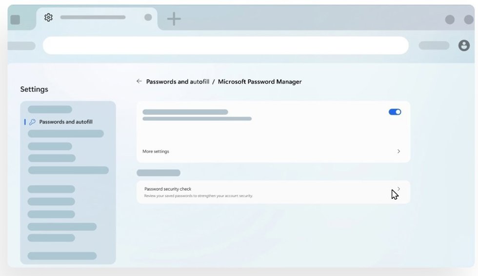 Recurso del administrador de contraseñas de Microsoft