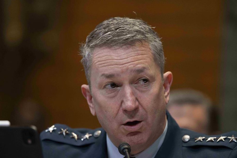 El presidente del Estado Mayor Conjunto de Estados Unidos, Don Caine, el oficial militar de mayor rango de las Fuerzas Armadas del país norteamericano, durante una comparecencia en el Congreso (archivo)