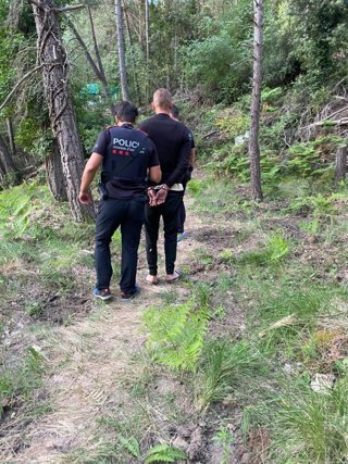 Uno de los detenidos