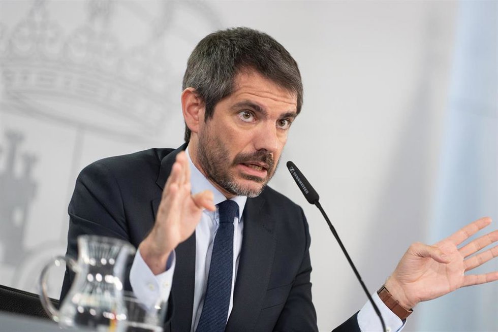 Archivo - El ministro de Cultura, Ernest Urtasun