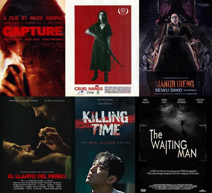 Carteles de las nuevas 'premieres' que se incorporan al festival Pucela Fantástica.