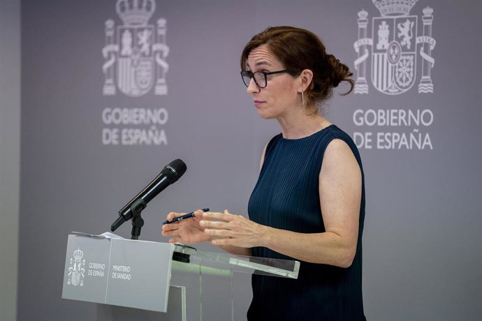 Imagen de archivo de la ministra de Sanidad, Mónica García.