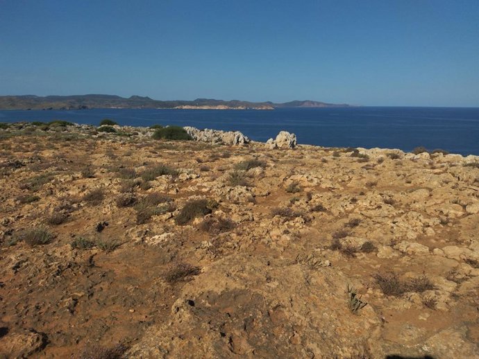 Costa norte de Menorca