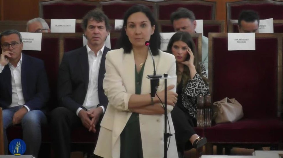 La exdirectora del Área de Cultura, Elisa Moriano, declara ante el tribunal en el juicio por la contratación del  hermano de Pedro Sánchez