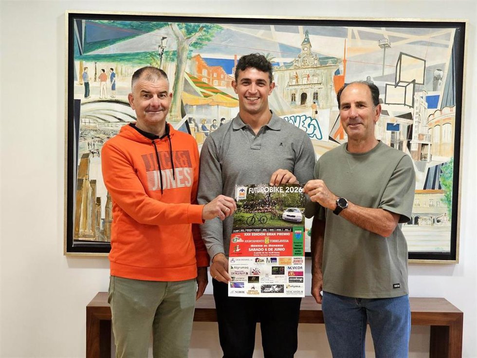 Presentación del Gran Premio Ayuntamiento de Torrelavega Futurobike