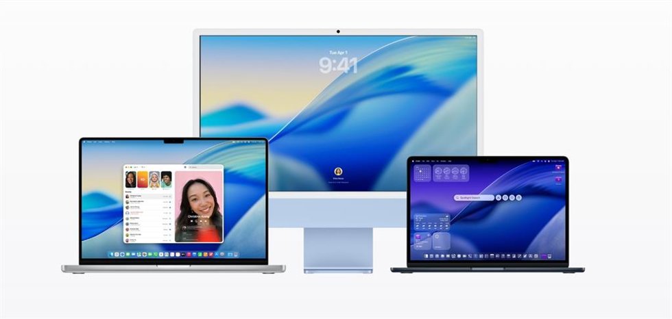 Ordenadores Mac con el sistema operativo macOS26 Tahoe