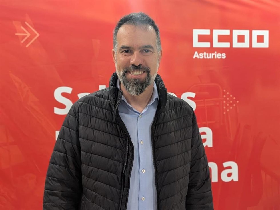 Archivo - El líder de CCOO, José Manuel Zapico.