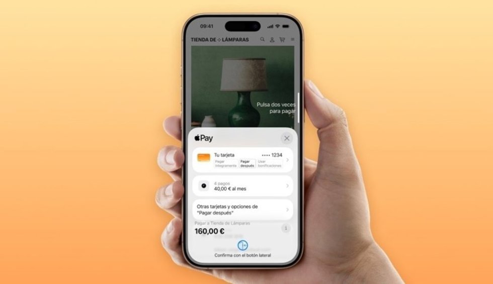Compra con una tarjeta de Bankinter a través de 'Apple Pay'.