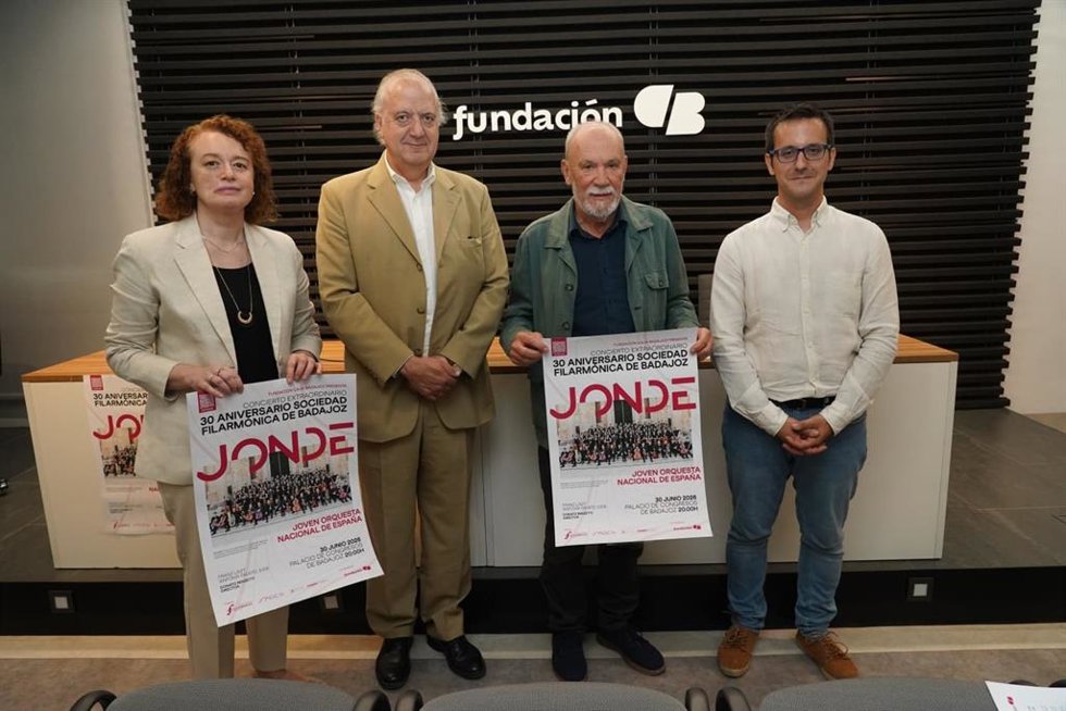 Presentación en Badajoz de actividades de la Joven Orquesta Nacional de España