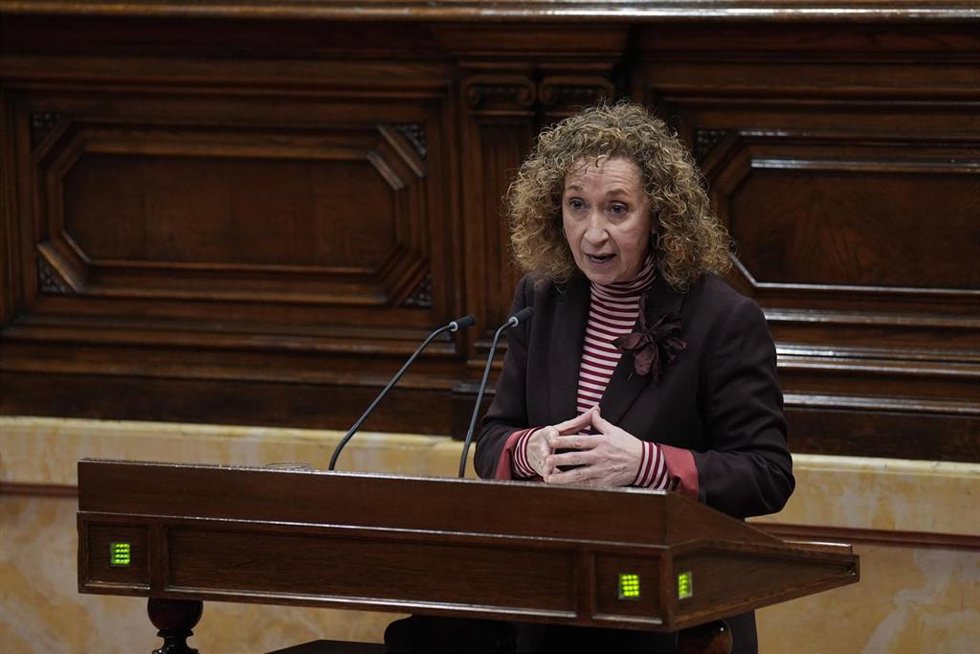 Archivo - La portavoz de Esquerra Republicana de Catalunya (ERC) en el Parlament, Ester Capella