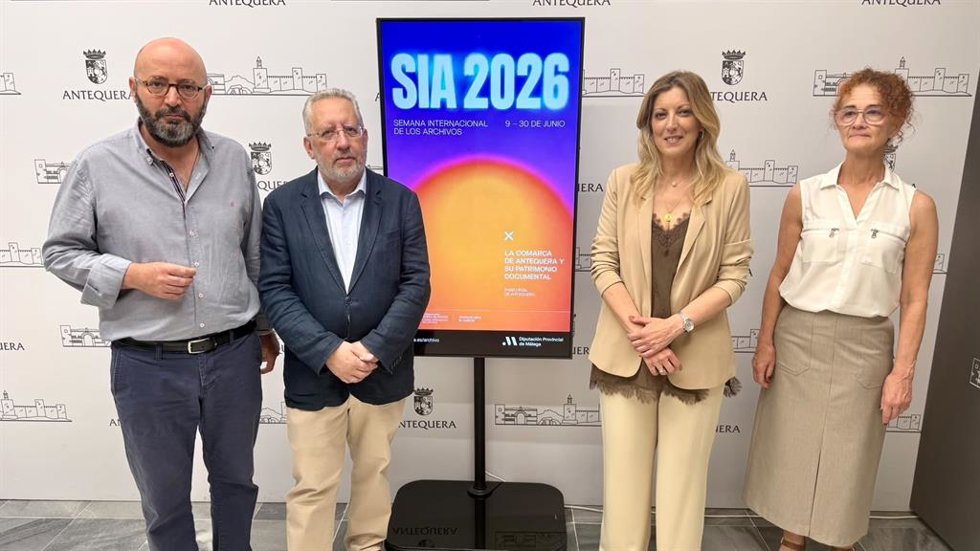 Presentación de las actividades por la Semana Internacional de los Archivos.