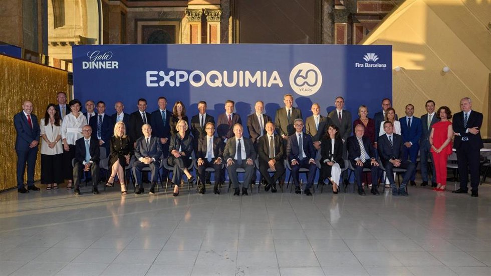 Participantes en la Gala Dinner de Expoquimia 2026