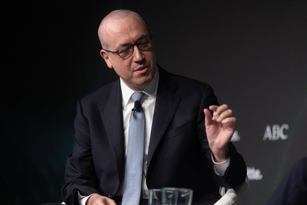 Archivo - El CEO de BBVA, Onur Genç, durante el 32º Encuentro del Sector Financiero de Deloitte y ABC, en Madrid (España).