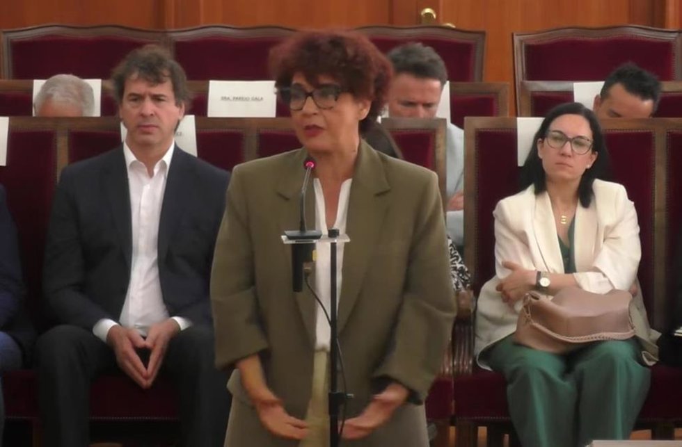 La directora del Área de Cultura de la Diputación de Badajoz entre 2019 y 2023, Emilia Parejo, declara en el juicio por la contratación del hermano de Pedro Sánchez