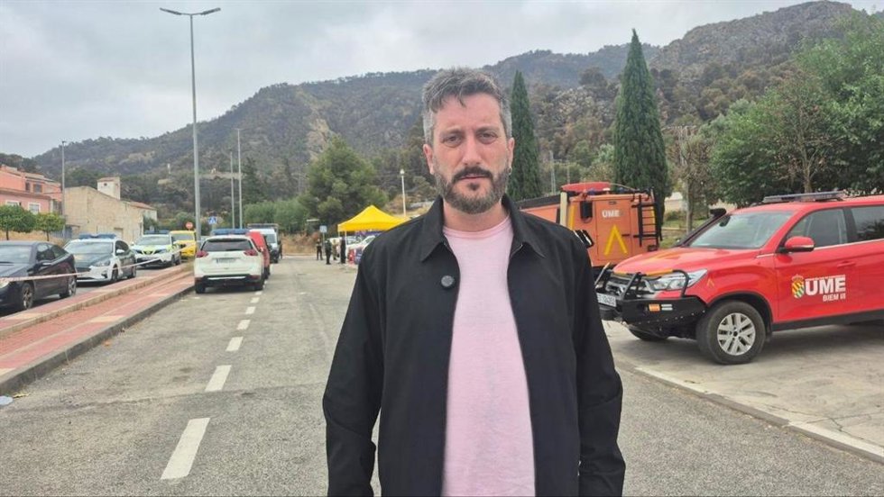 El portavoz de Podemos en la Región de Murcia, Víctor Egío