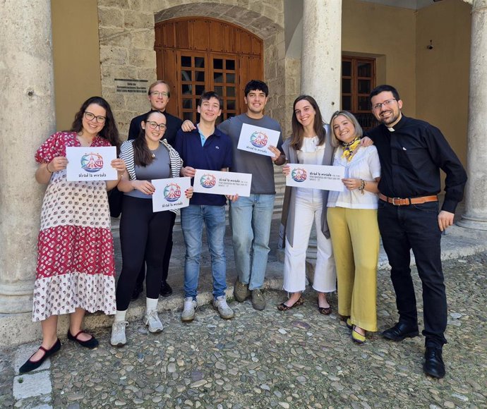 Presentación de la peregrinación organizad por la Delegación Pastoral Juvenil del Arzobispado de Valladolid.