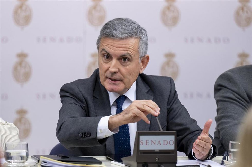 El presidente de Correos, Pedro Saura, en una imagen de archivo