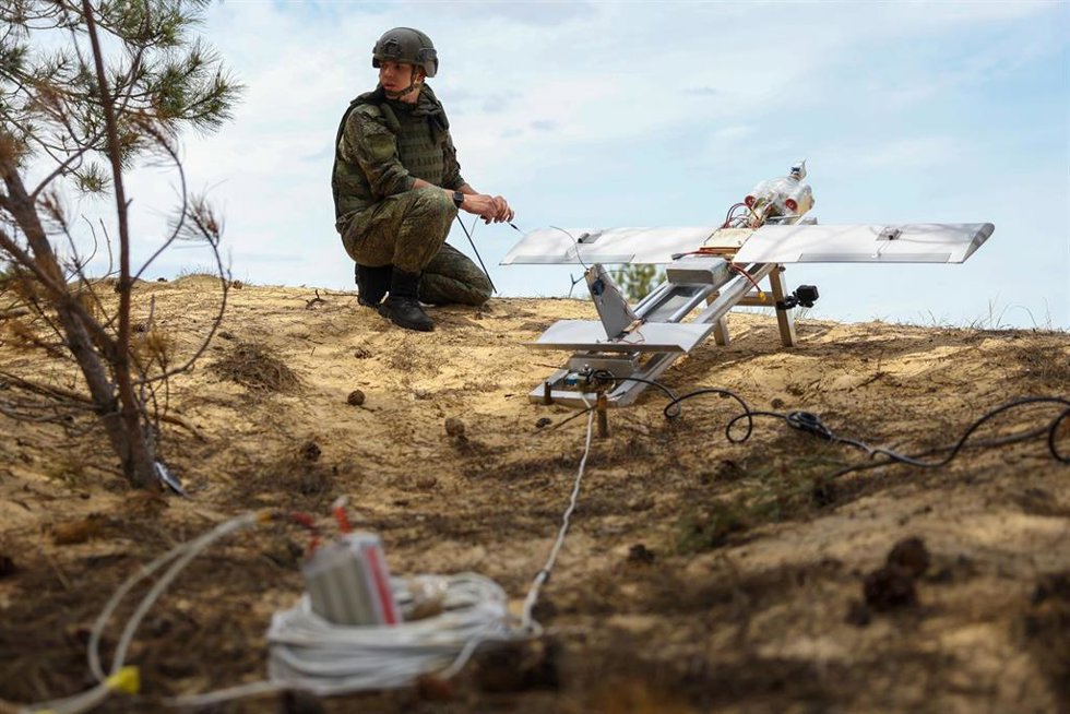 Un militar del Ejército de Rusia en la provincia ucraniana de Jersón, parcialmente ocupada en el marco de la invasión desatada en febrero de 2022 (archivo)