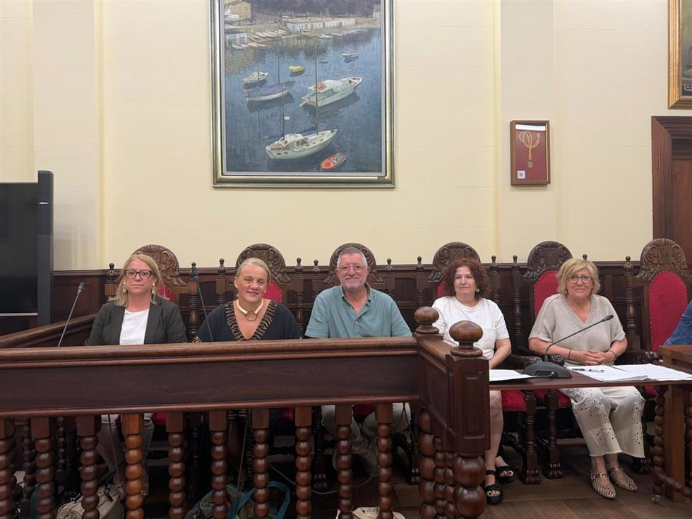 El grupo socialista en el Ayuntamiento de Alcúdia