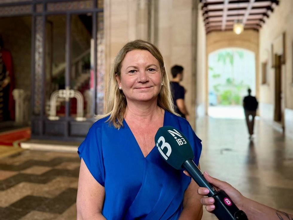 La portavoz del PP en el Consell de Mallorca, Núria Riera.
