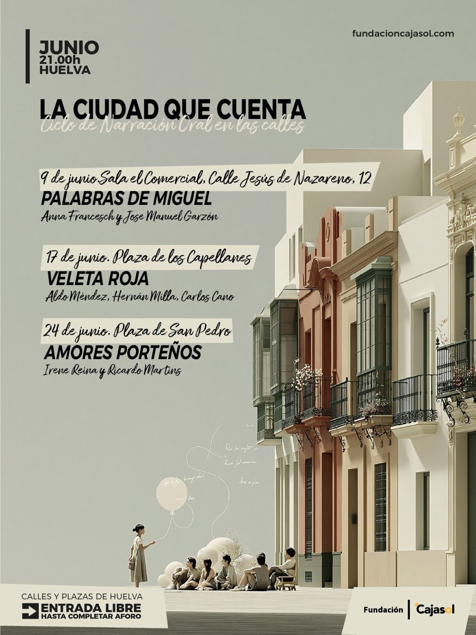 Ciclo internacional de narración oral y música 'La ciudad que cuenta'.