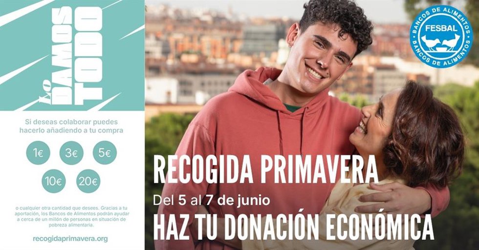 Carrefour se suma a la ‘Recogida Primavera 2026’ promovida por FESBAL y sus Bancos de Alimentos asociados