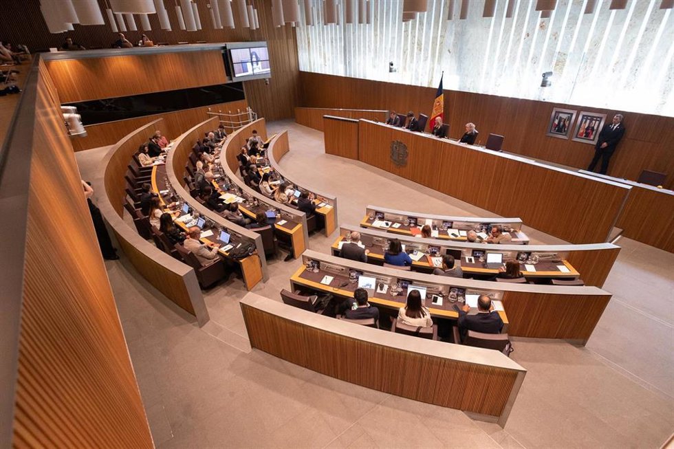 Sesión del Consell General de Andorra