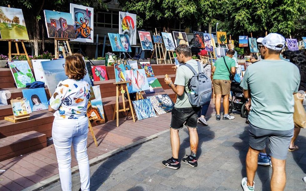 El XXX Concurso de Pintura Rápida de Las Palmas de Gran Canaria supera los 300 inscritos, récord del certamen