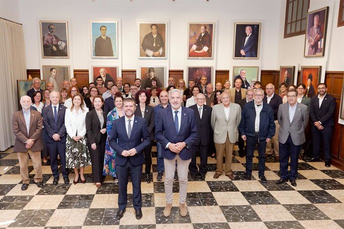 Acto de presentación de la Asociación de Universidades Públicas Canarias (UPCAN) en Tenerife