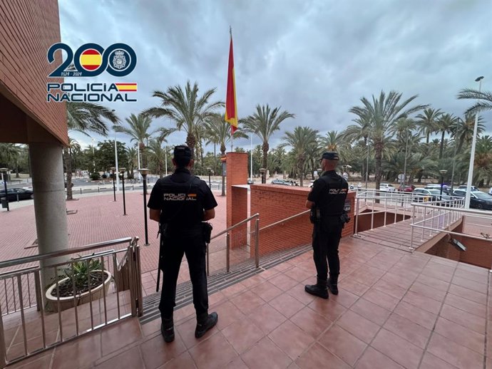 Imatge d'arxiu d'agents de la Policia Nacional